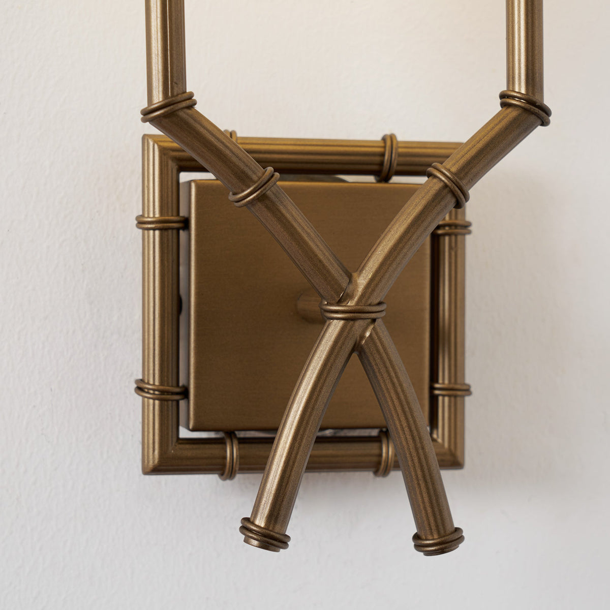 Double Arm Bamboo Sconce — view 24