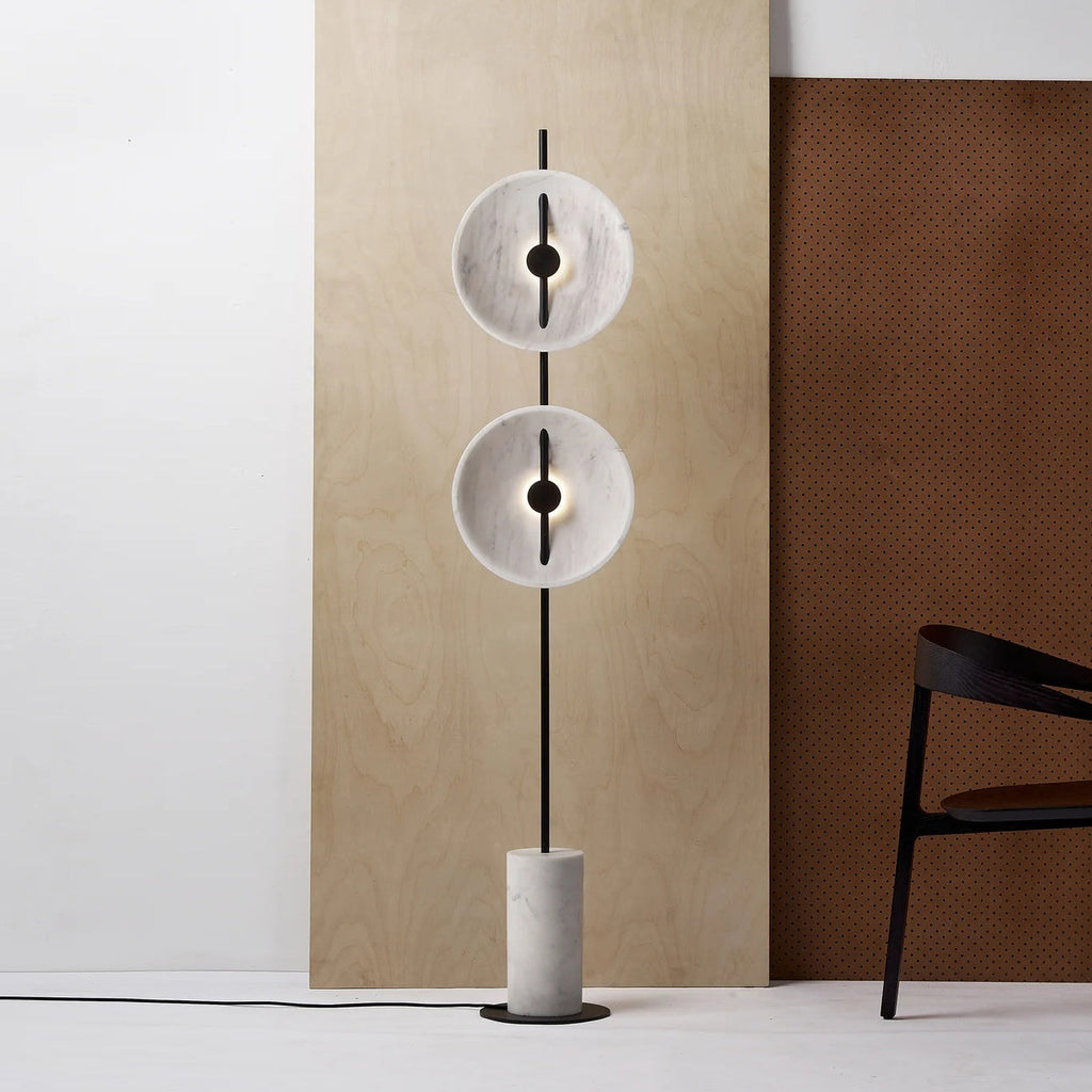 Double Moon Floor Lamp — view 2