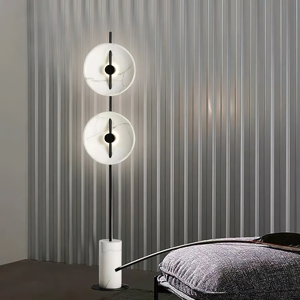 Double Moon Floor Lamp — view 17