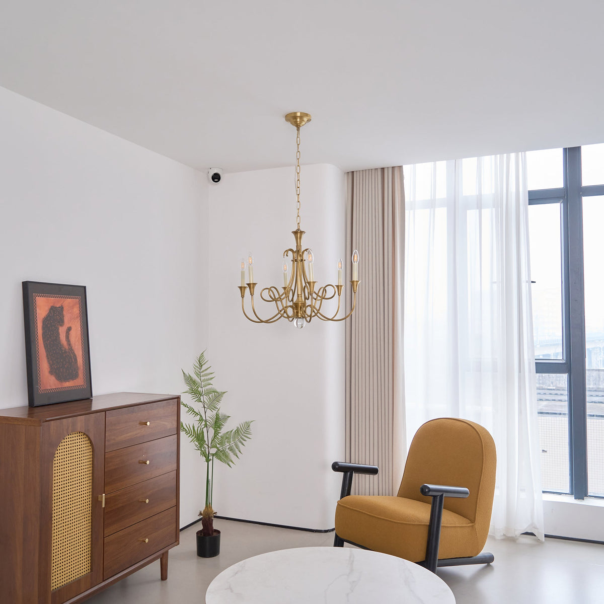 Double Twist Chandelier — view 14