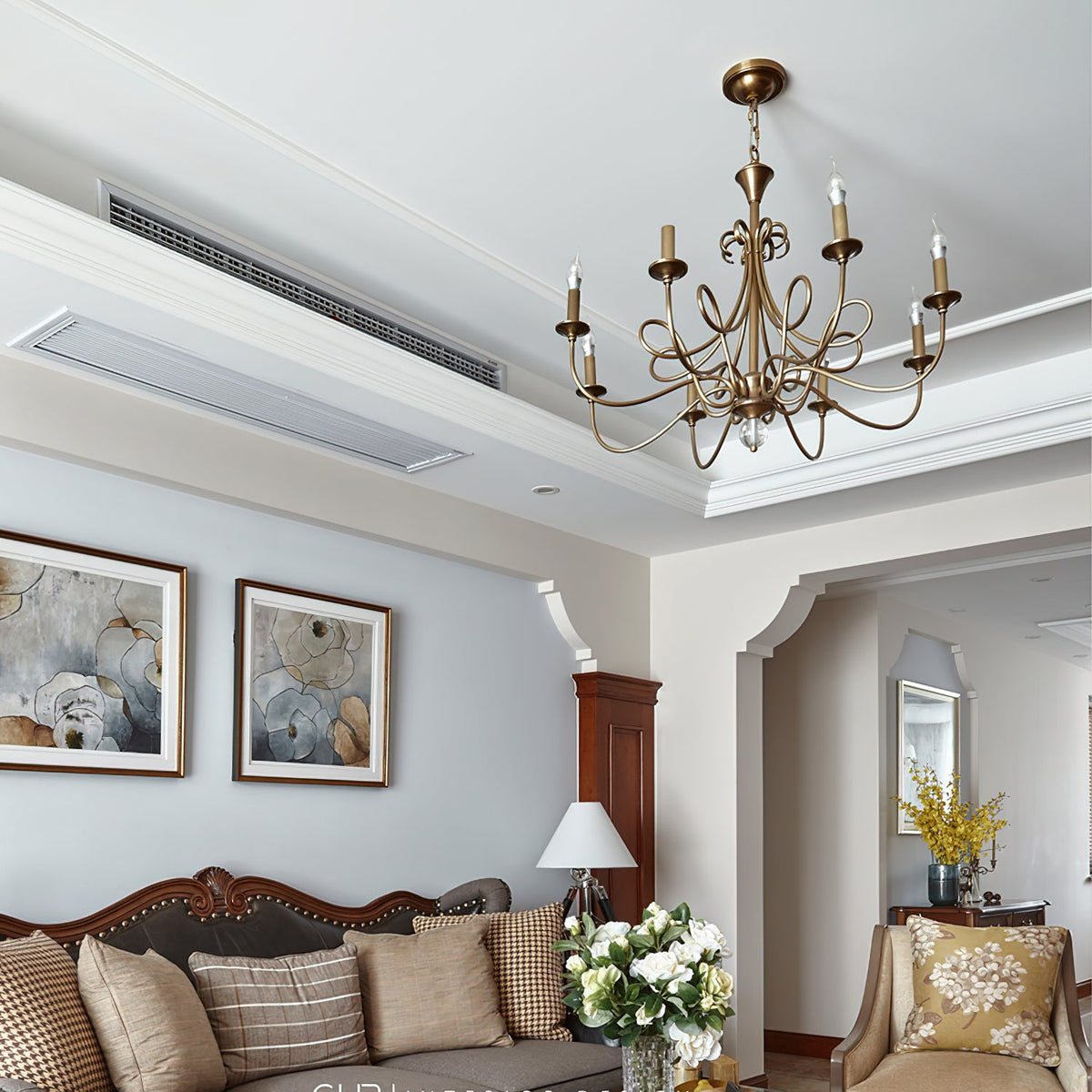 Double Twist Chandelier — view 21