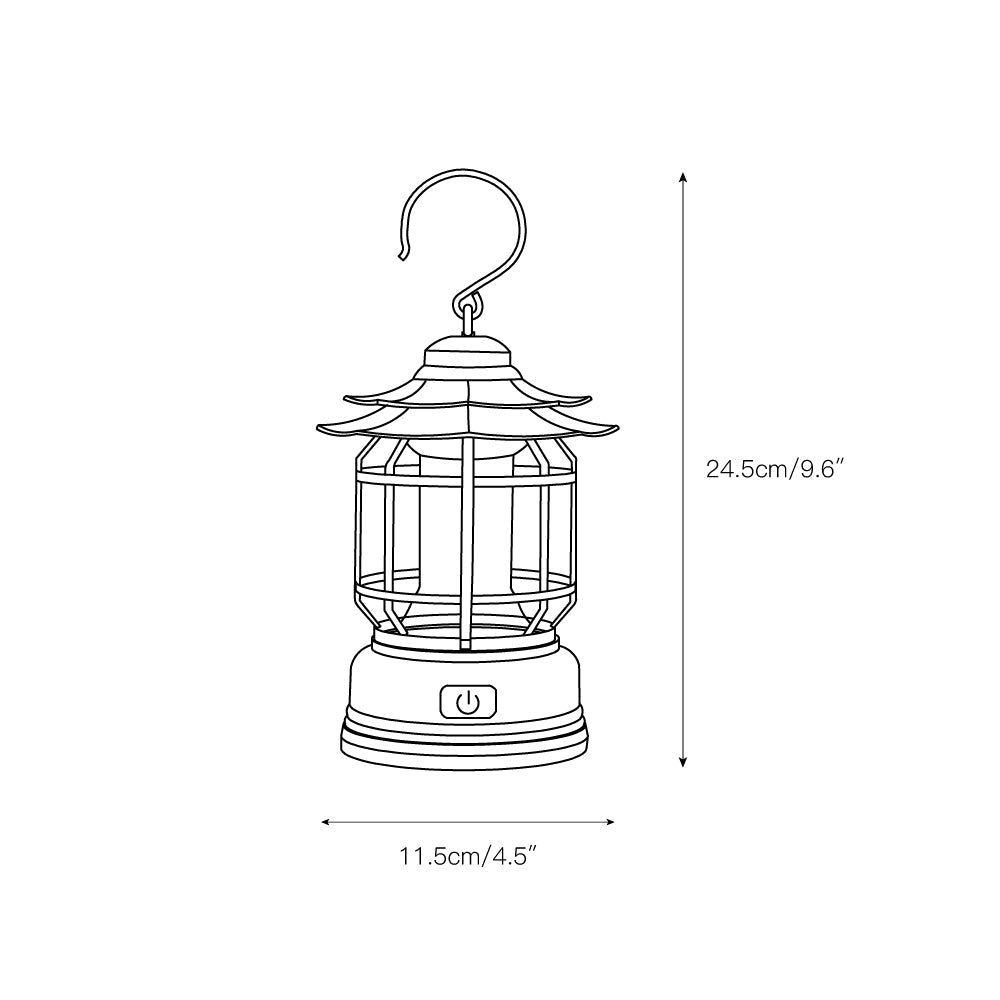 Lantern Outdoor Camping Table Lamp (built-in battery) — view 3