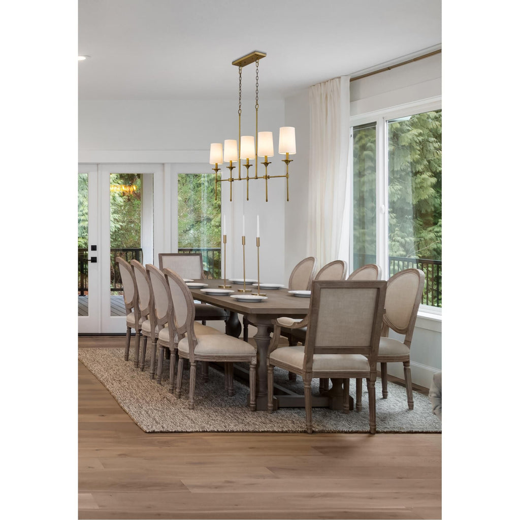 Emily Linear Chandelier — view 15