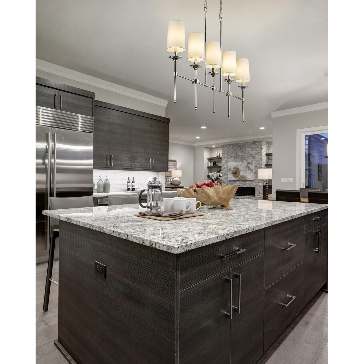 Emily Linear Chandelier — view 16