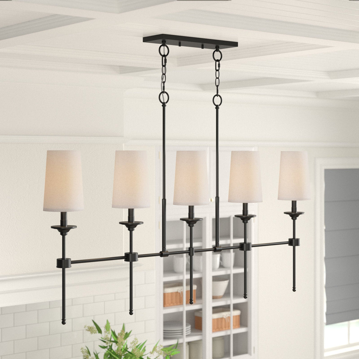 Emily Linear Chandelier — view 2