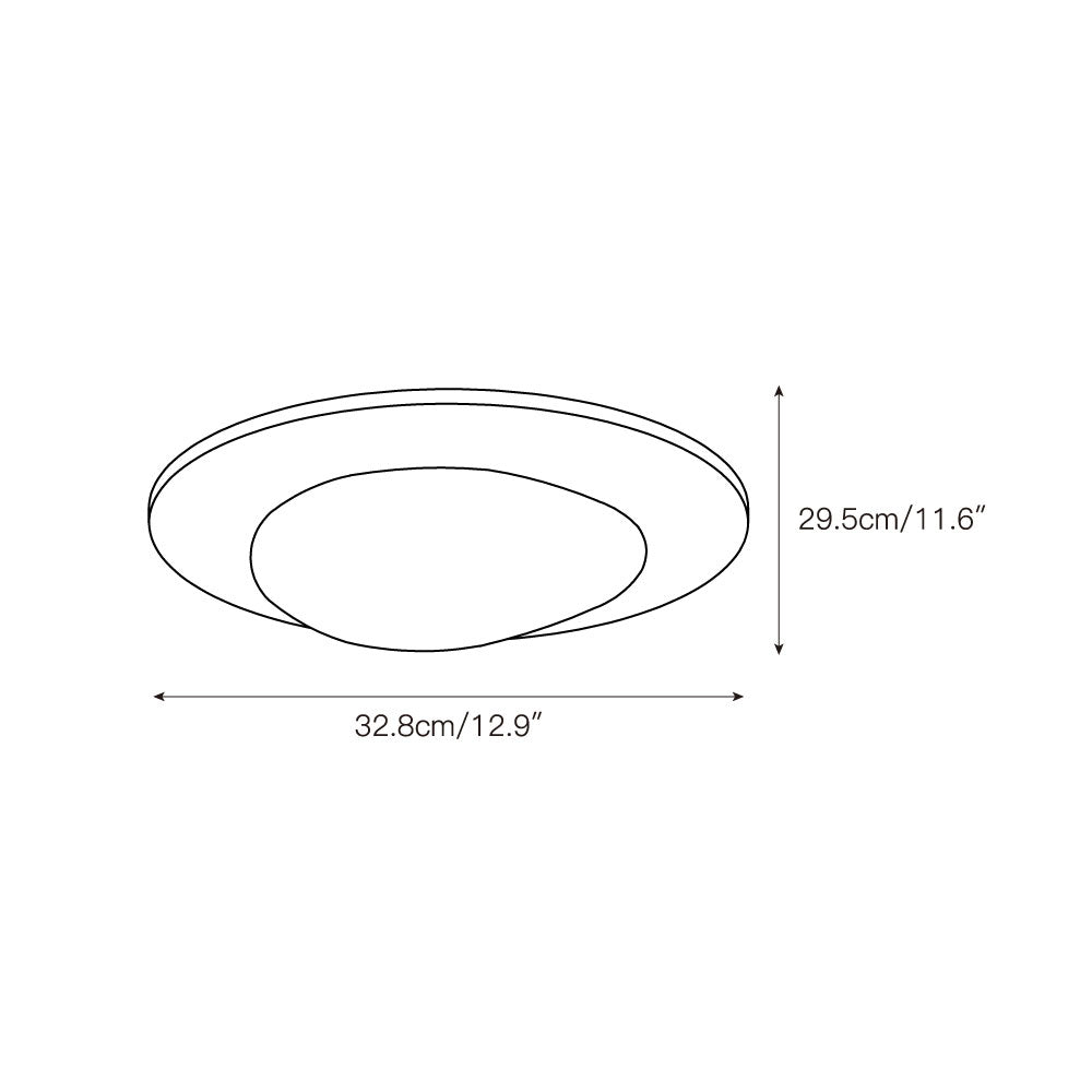 Emma Marble Ceiling Lamp — view 3