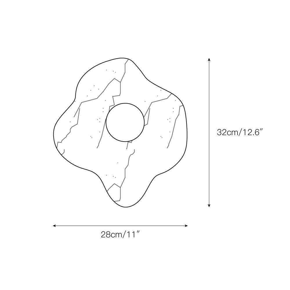 Emma Marble Wall Lamp — view 4