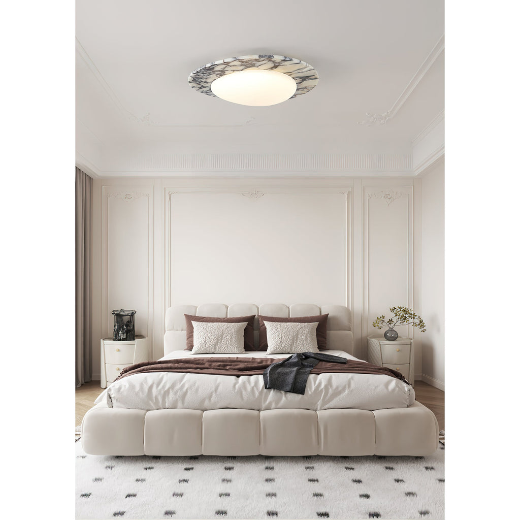 Emma Marble Ceiling Lamp — view 7
