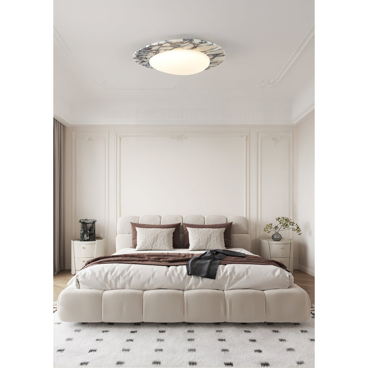Emma Marble Ceiling Lamp — view 7