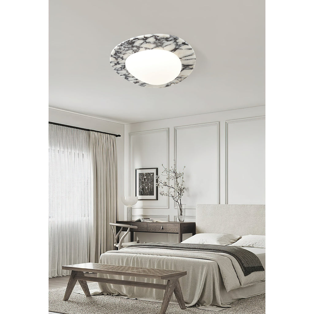 Emma Marble Ceiling Lamp — view 9