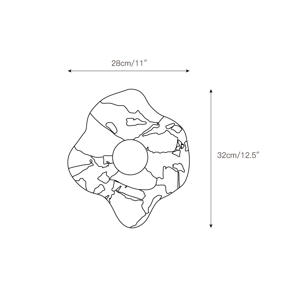Abnormal Marble Wall Lamp — view 3