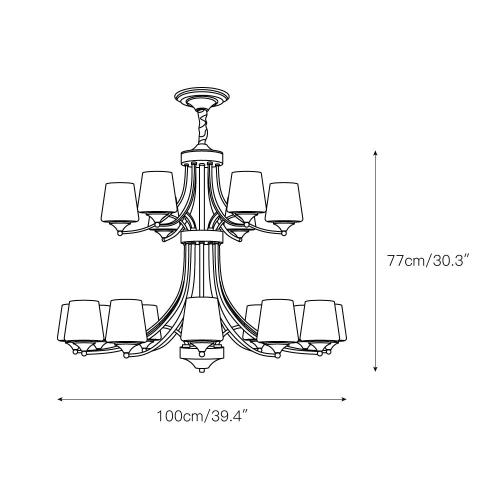 Enclave Chandelier — view 6