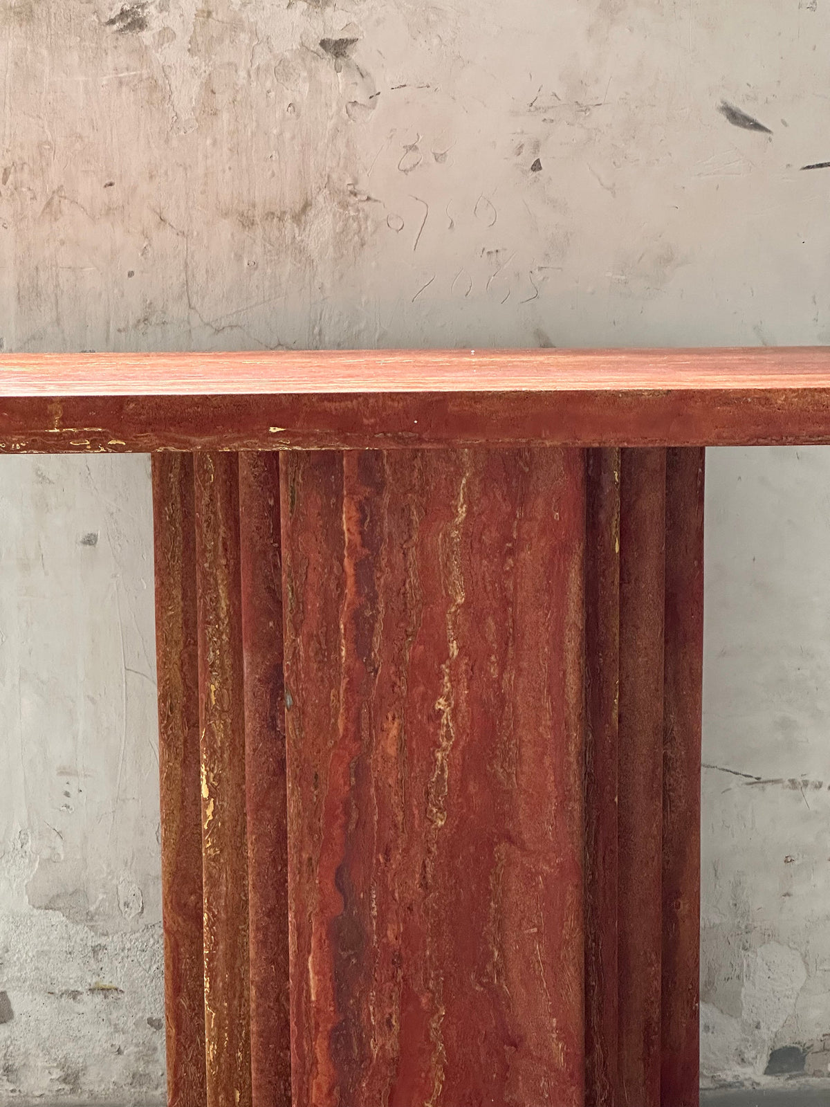 Epic Travertine Table — view 13