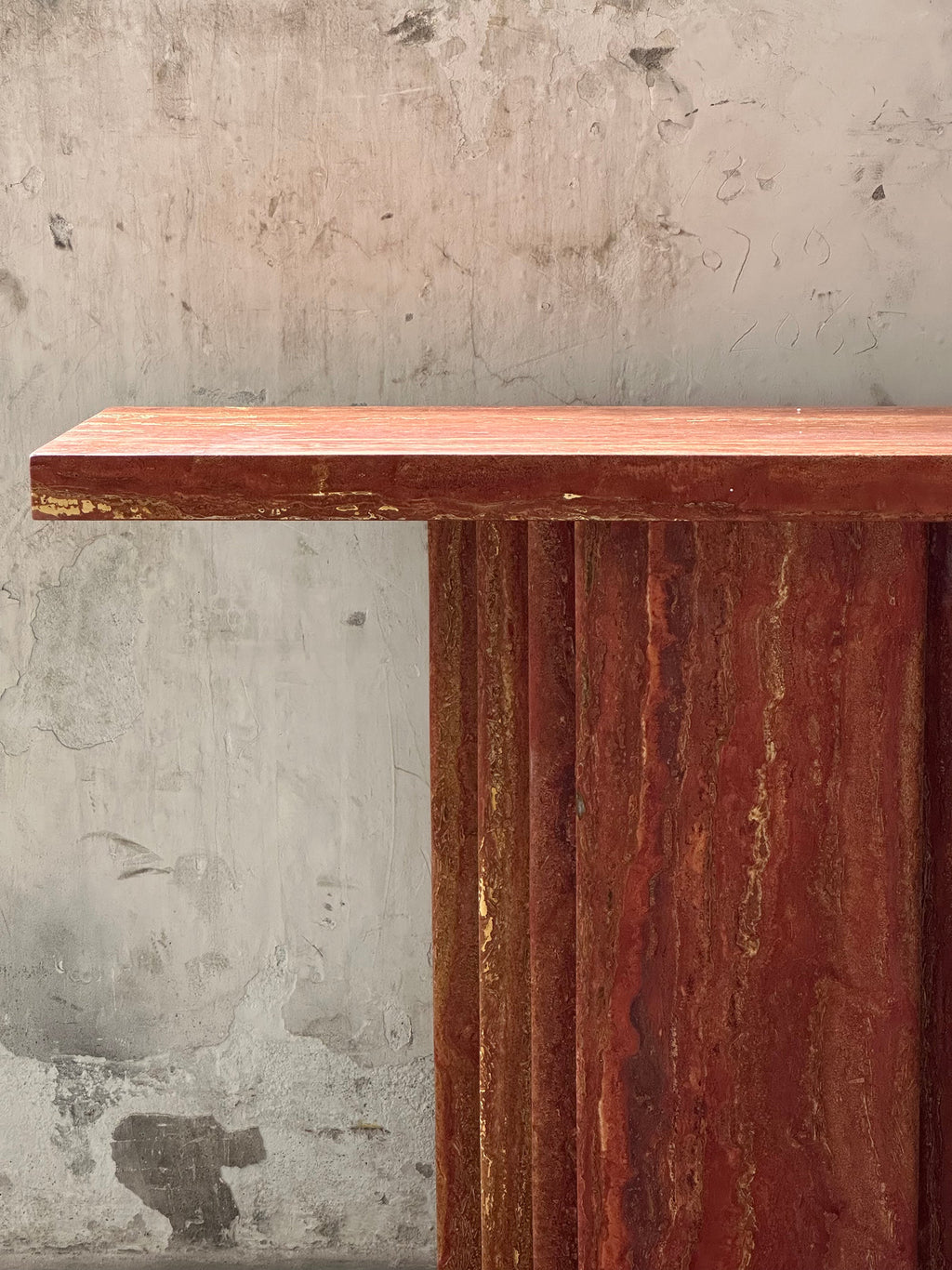 Epic Travertine Table — view 15