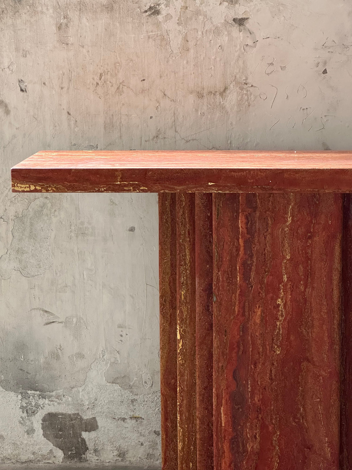 Epic Travertine Table — view 15