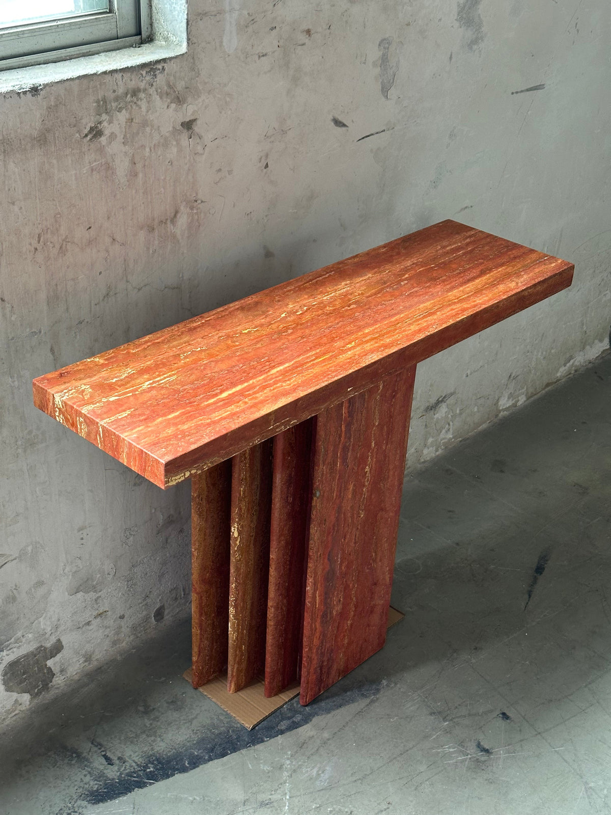 Epic Travertine Table — view 6