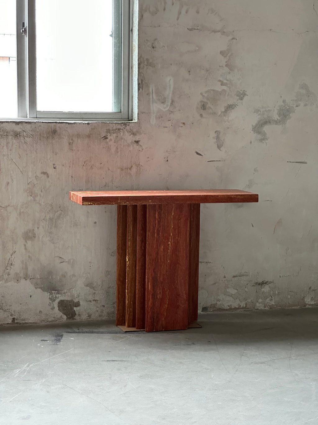 Epic Travertine Table — view 8