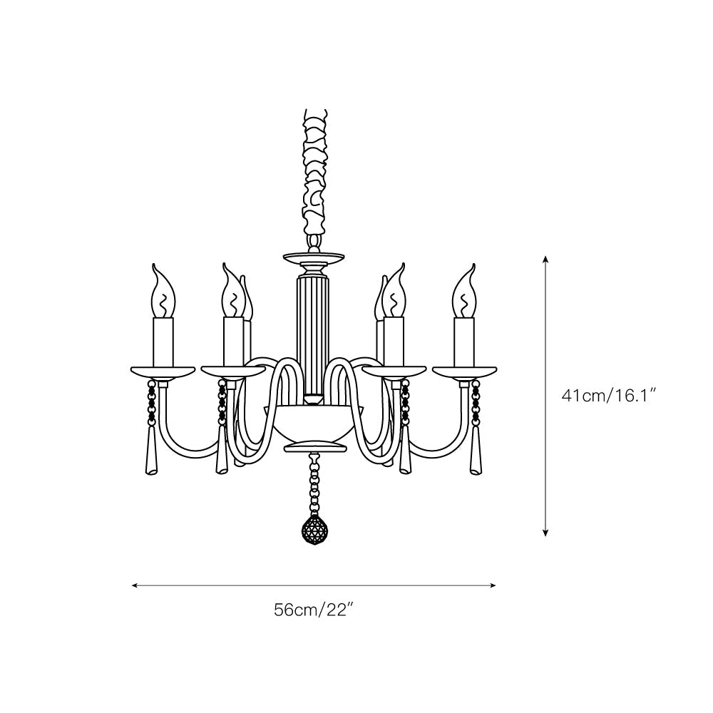 Esmery Chandelier — view 3