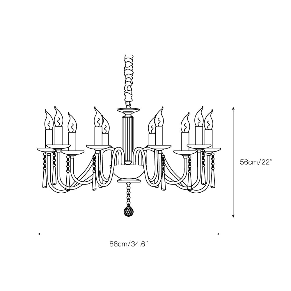Esmery Chandelier — view 5