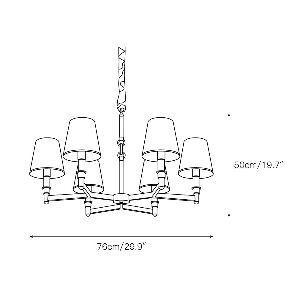 Estense Chandelier — view 3
