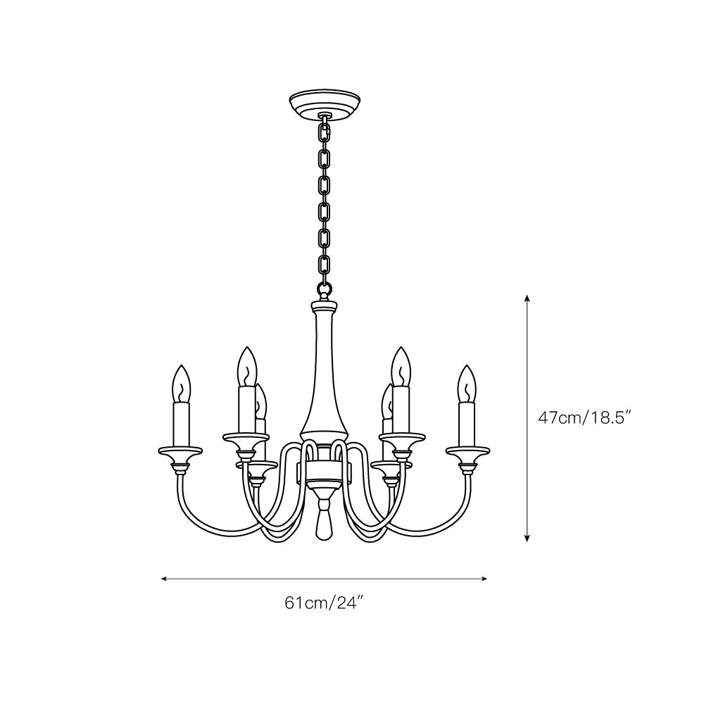 Ethbun Chandelier — view 5