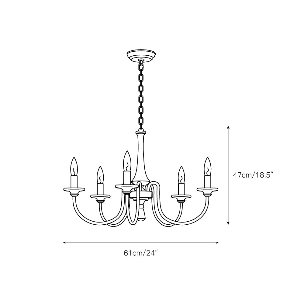 Ethbun Chandelier — view 6