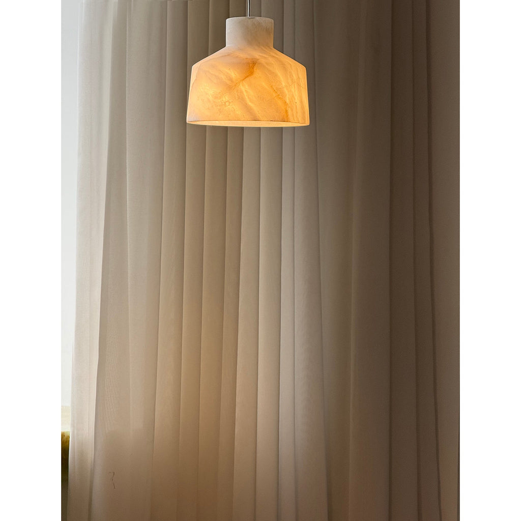 Etruscan Alabaster Pendant Lamp — view 11
