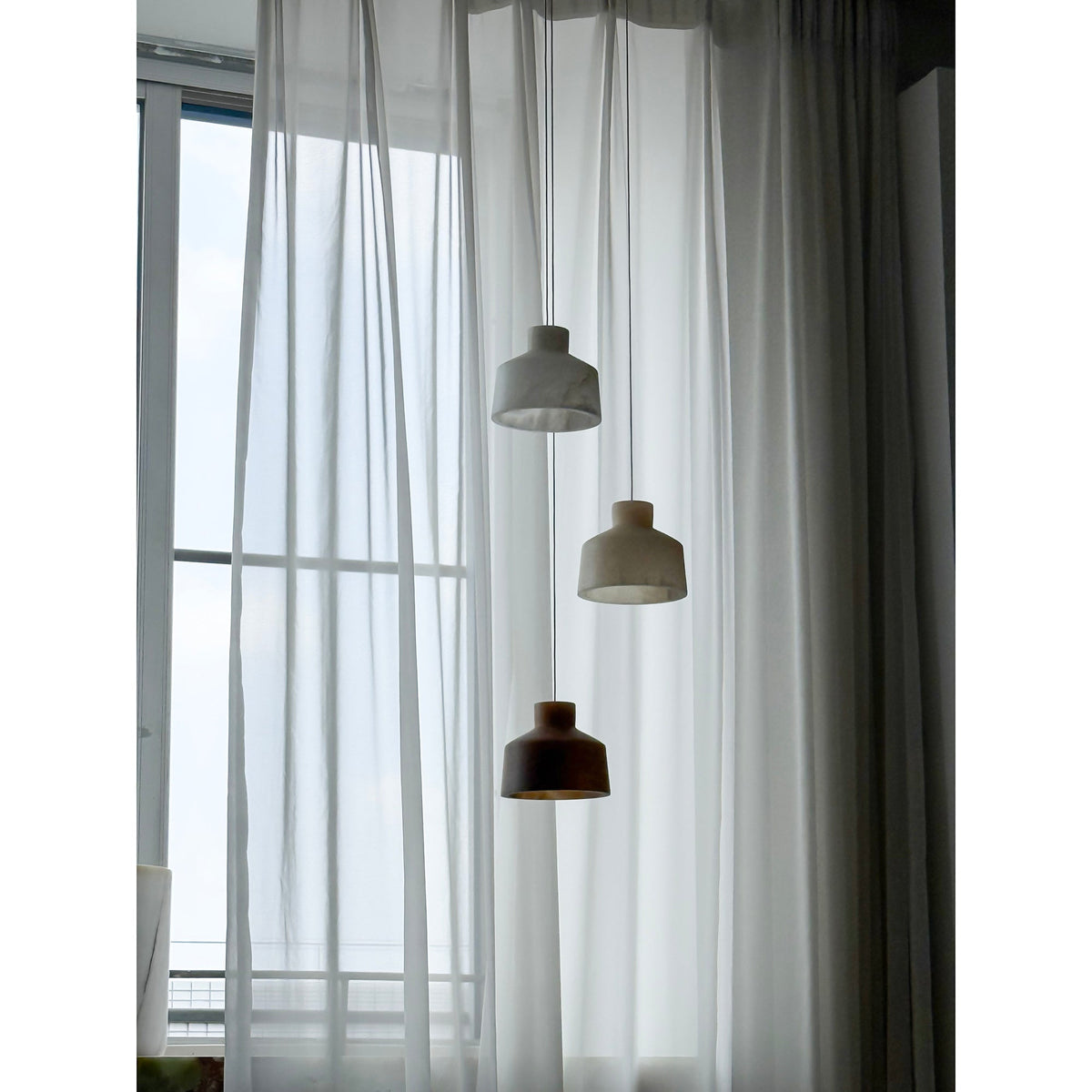 Etruscan Alabaster Pendant Lamp — view 20