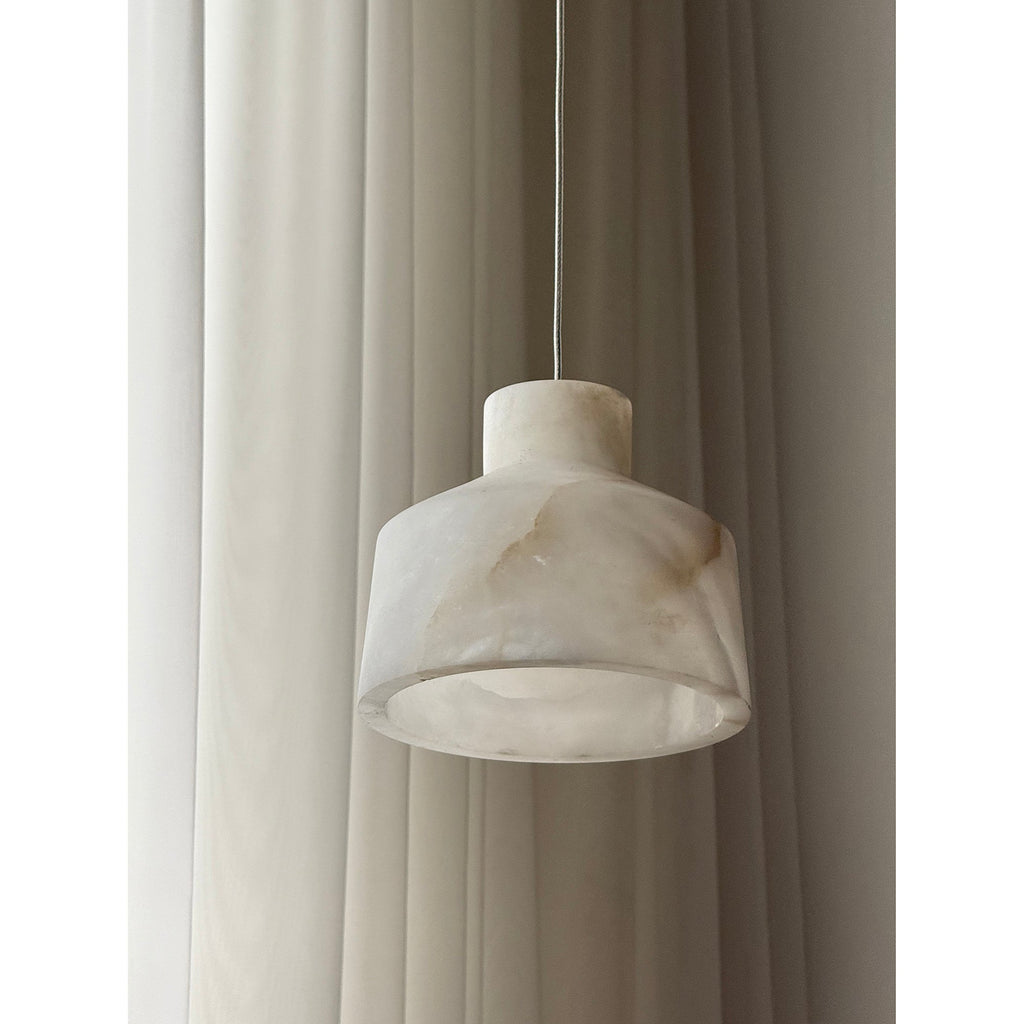 Etruscan Alabaster Pendant Lamp — view 8