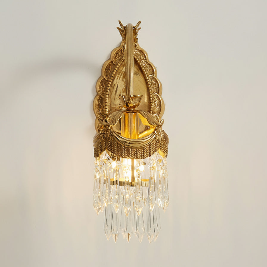 Evangeline Brass Wall Lamp — view 15