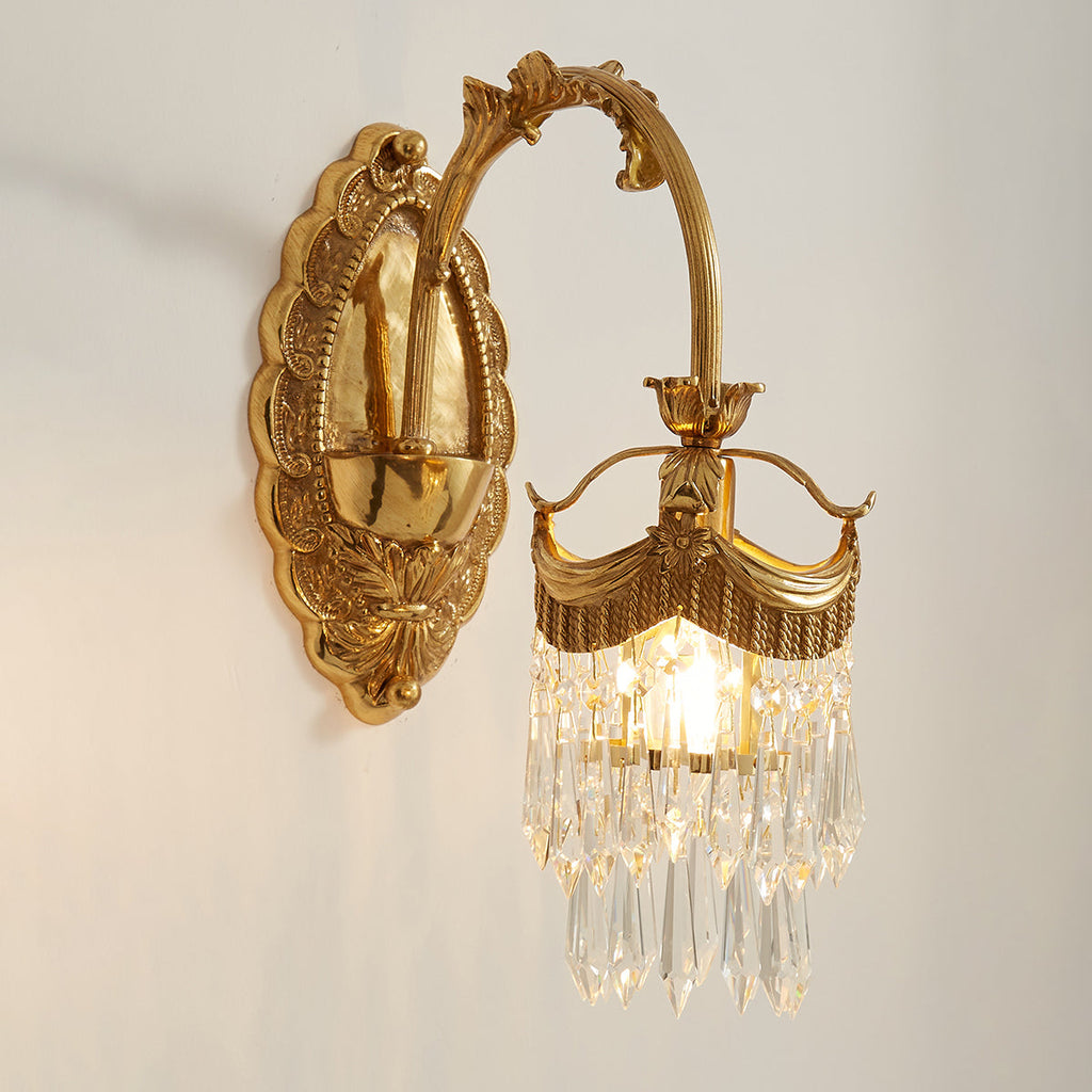 Evangeline Brass Wall Lamp — view 16