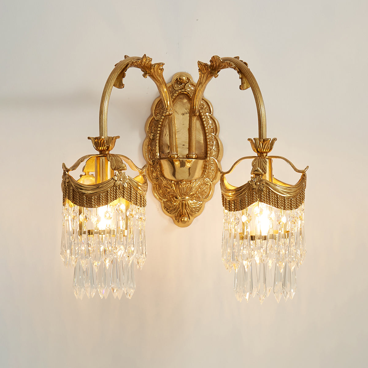 Evangeline Brass Wall Lamp — view 17