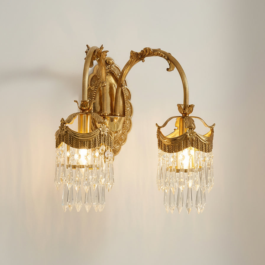 Evangeline Brass Wall Lamp — view 18