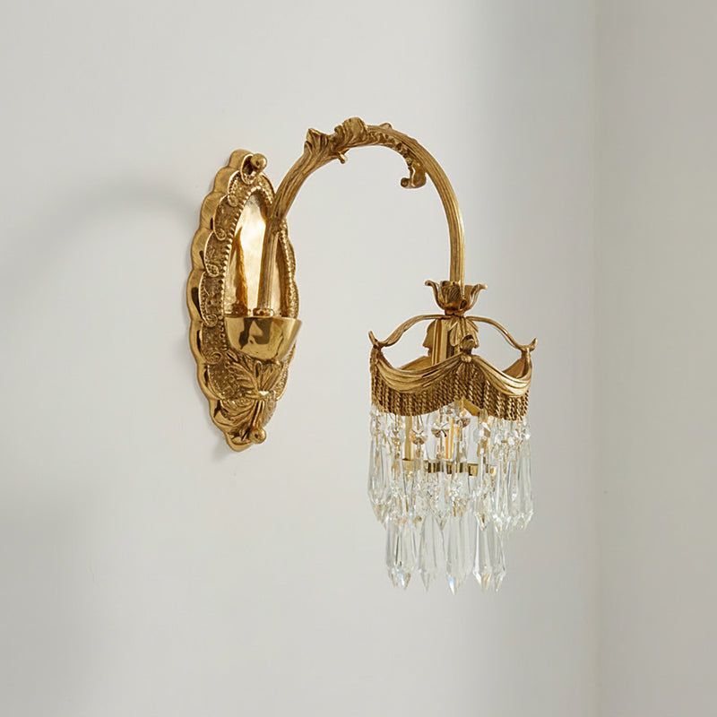 Evangeline Brass Wall Lamp — view 12