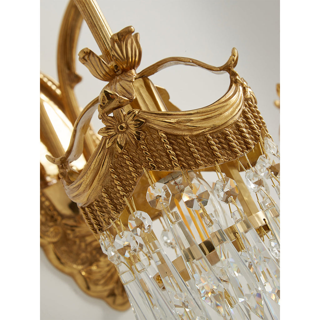 Evangeline Brass Wall Lamp — view 23