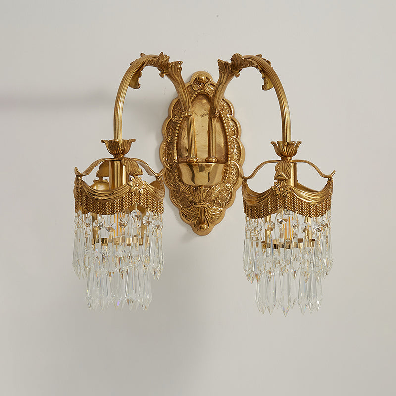 Evangeline Brass Wall Lamp — view 13