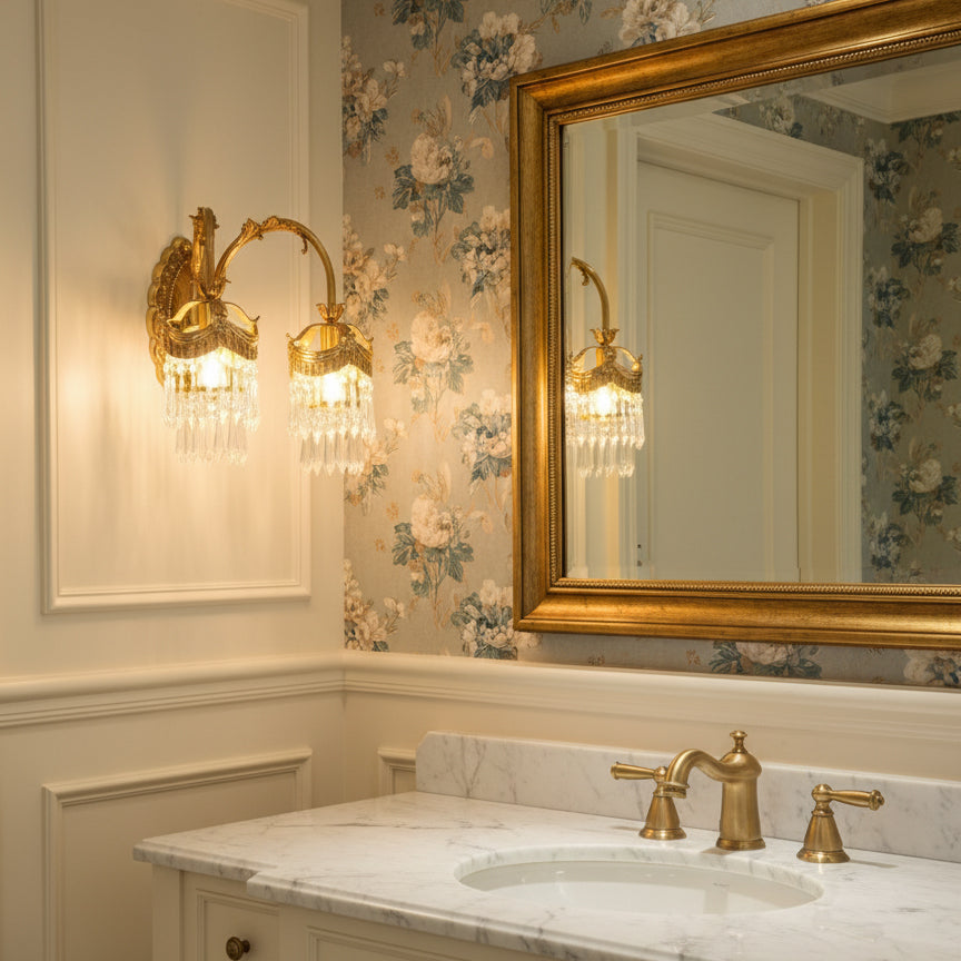 Evangeline Brass Wall Lamp — view 2