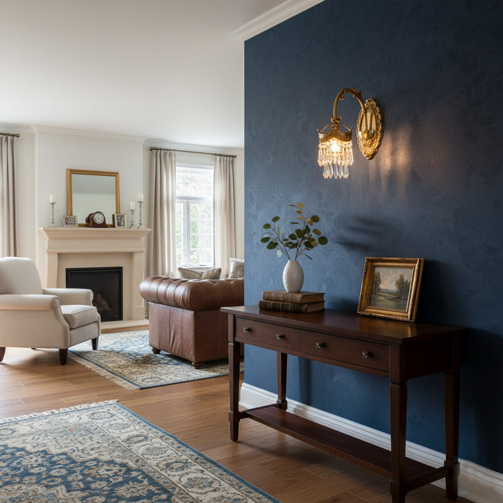 Evangeline Brass Wall Lamp — view 3