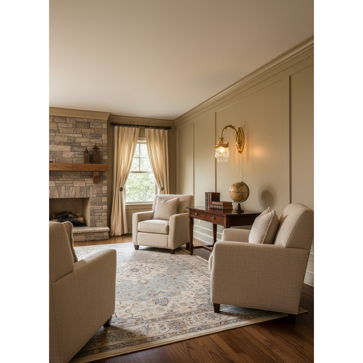 Evangeline Brass Wall Lamp — view 9