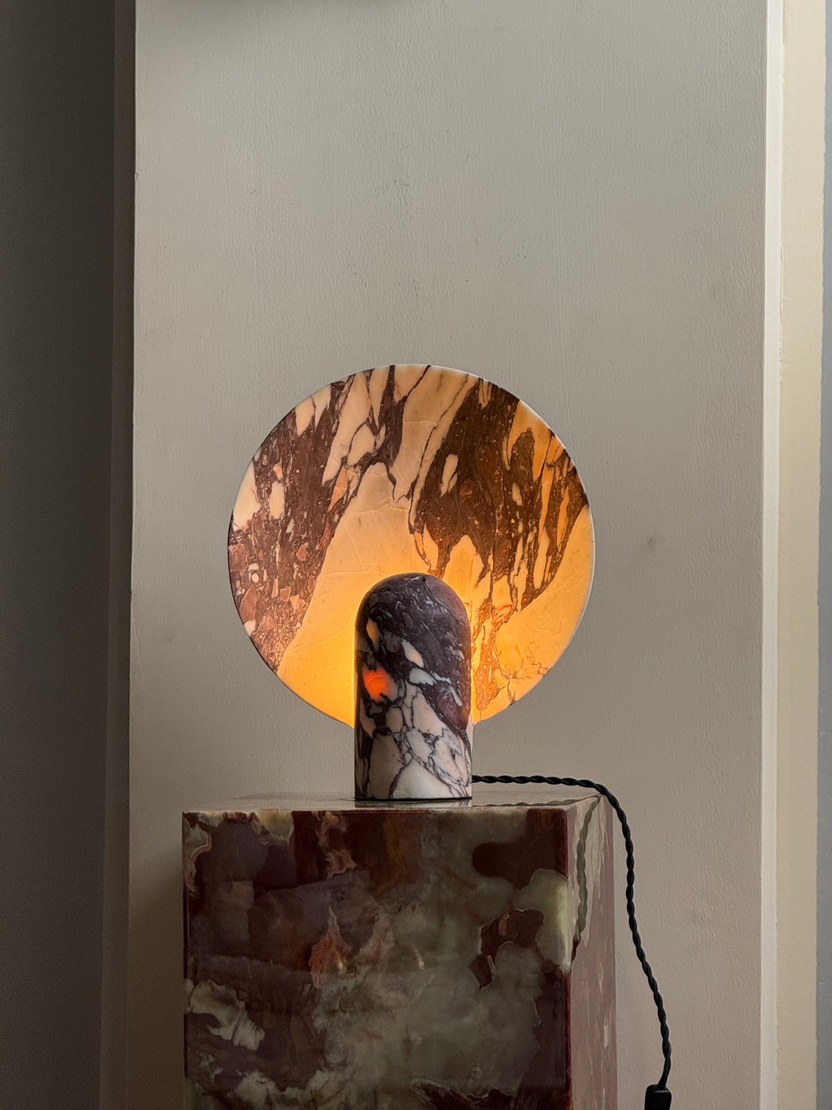 Fan Marble Table Lamp — view 13