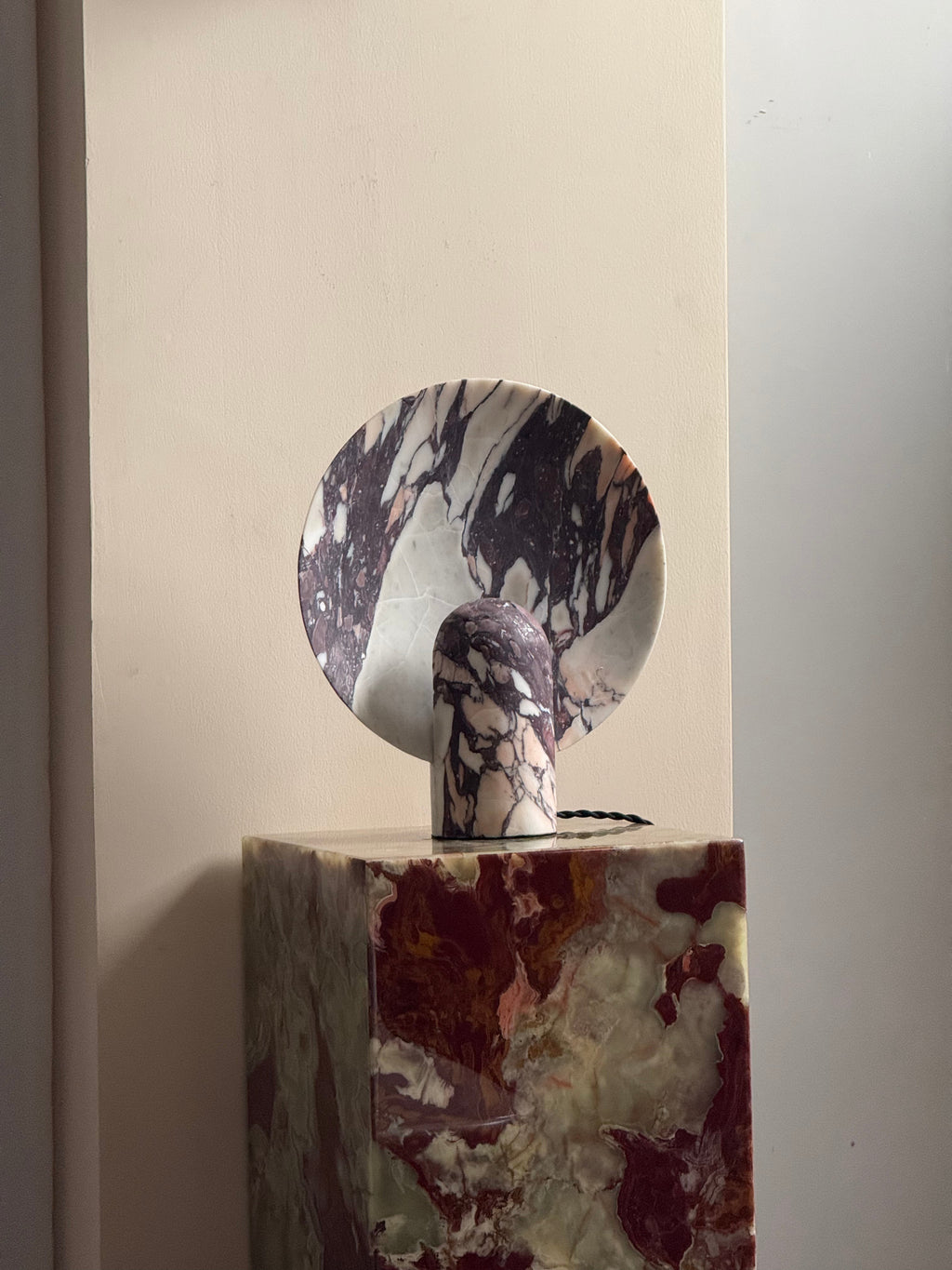 Fan Marble Table Lamp — view 4