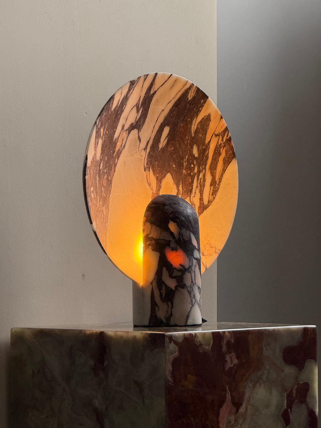 Fan Marble Table Lamp — view 6