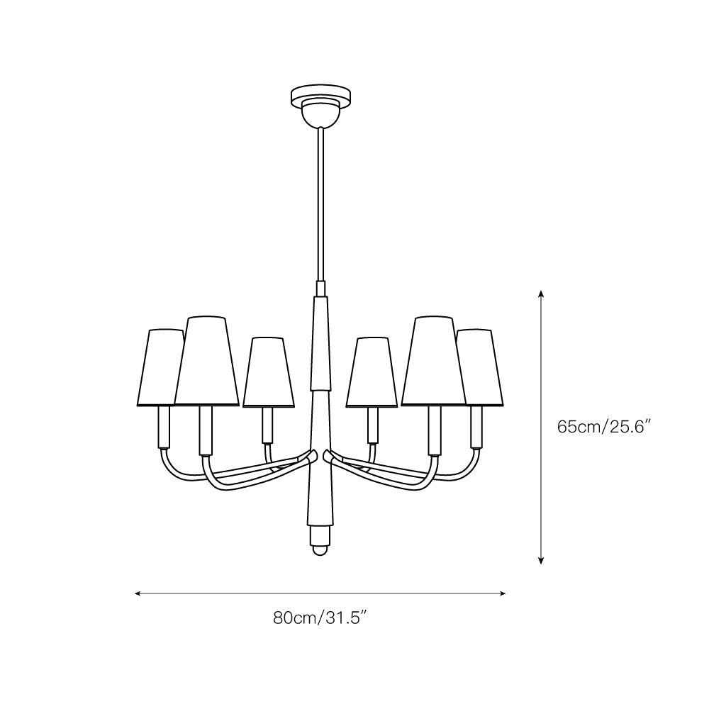 Farlane Chandelier — view 3