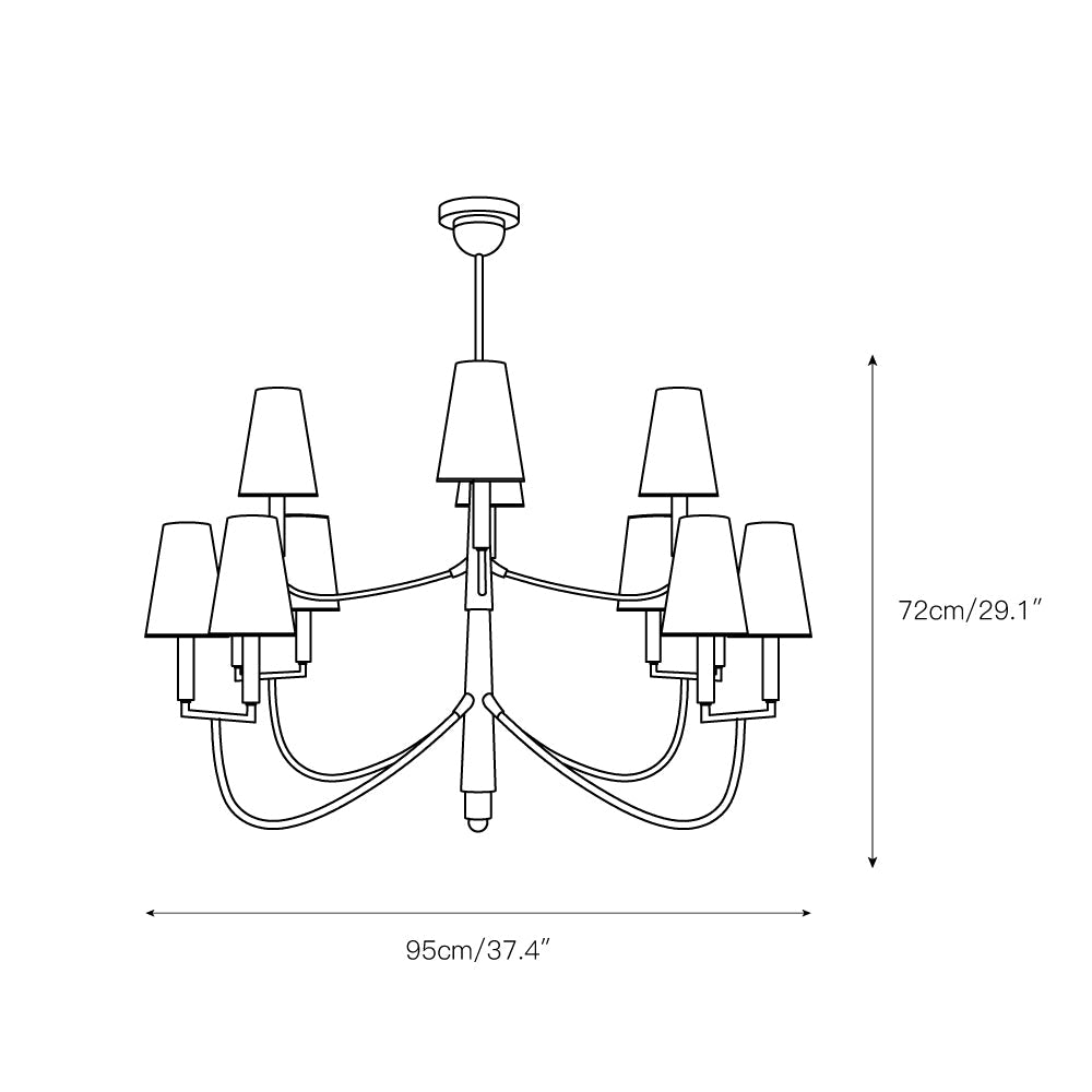 Farlane Chandelier — view 4