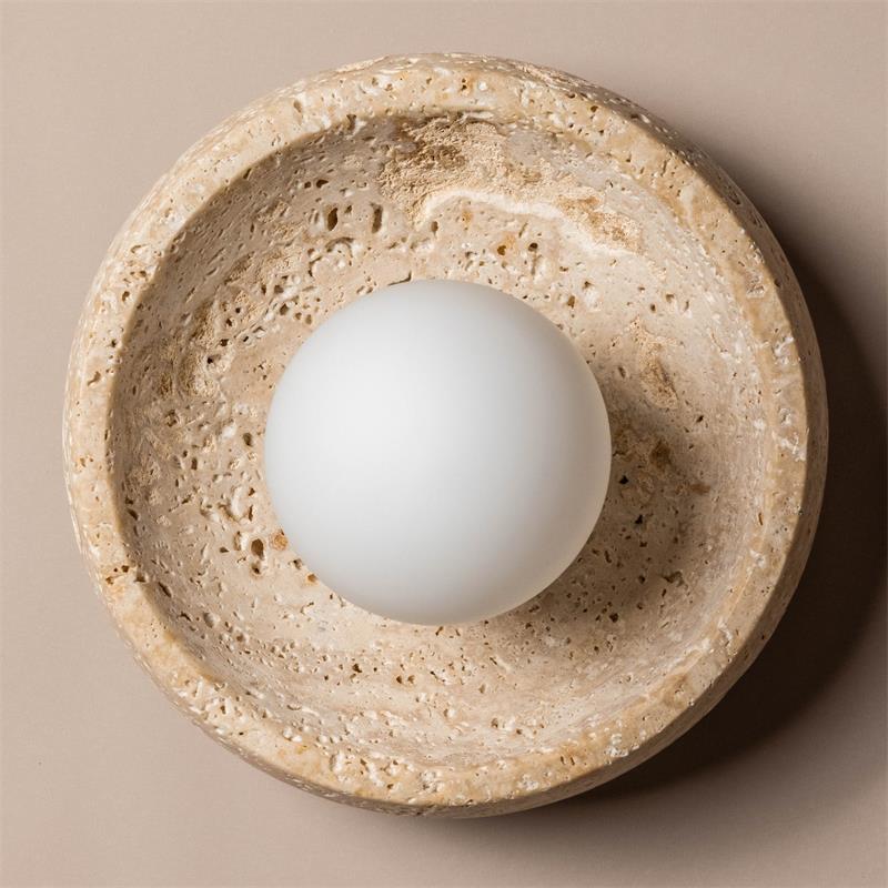 Faro Travertine Wall Lamp — view 8