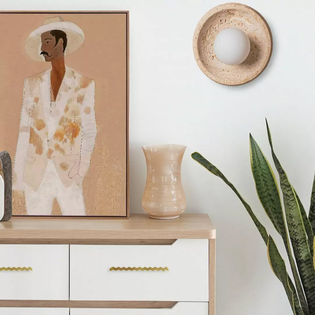 Faro Travertine Wall Lamp — view 5