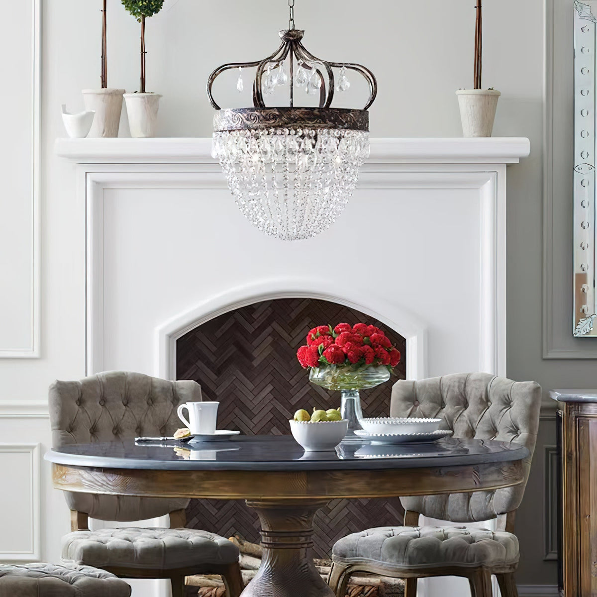 Abella Tear Drop Chandelier — view 22