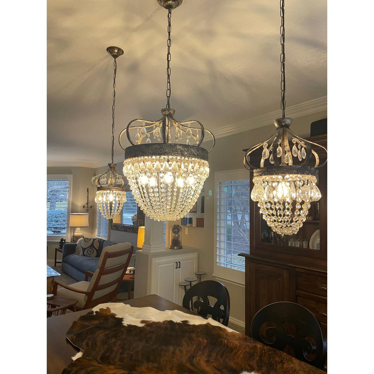 Abella Tear Drop Chandelier — view 34