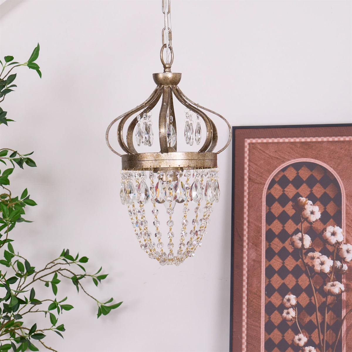 Abella Tear Drop Chandelier — view 14