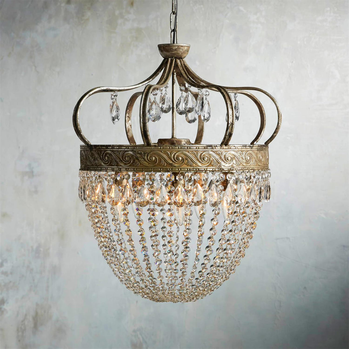Abella Tear Drop Chandelier — view 40